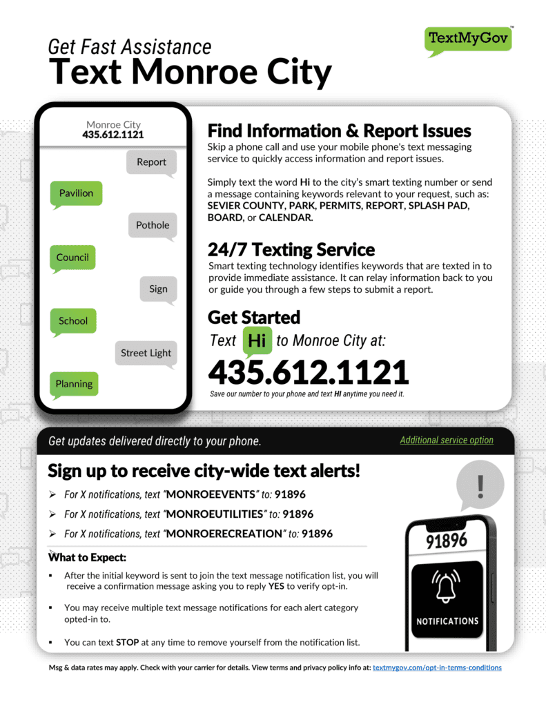 MonroeUT-TextMyGov-Combo-Flyer-1
