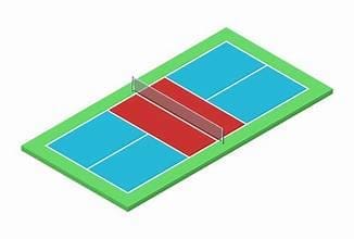 pickleball court